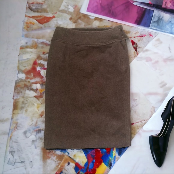 Vtg. Dolce & Gabbana Wool Pencil Skirt Size 40